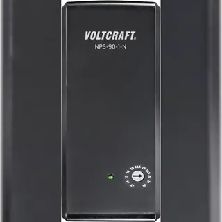 VOLTCRAFT Notebook-Netzteil NPS-90-1-N 90 W), Notebook Netzteil, Schwarz