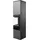 REN/L Kaminofen Stahl Schwarz/Abdeckplatte Glas