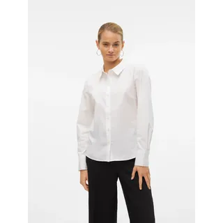 Vero Moda Klassische Bluse »VMANNA LS FITTED SHIRT WVN GA NOOS« Vero Moda Bright White M (38)