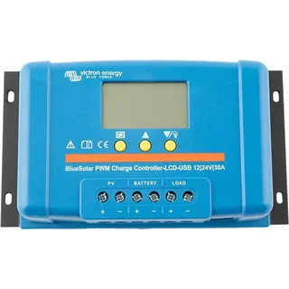 Victron Energy BlueSolar PWM-LCD&USB 12/24V-30A (SCC010030050)