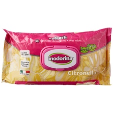 Inodorin-Wischtücher erfrischen Citronella, 40 Einheiten (Salviettecitronella)