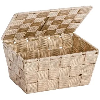 Wenko Aufbewahrungskorb Adria Beige 19 x 10 x 14 cm beige