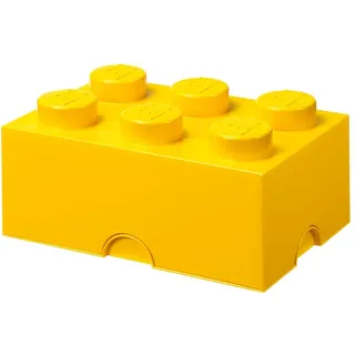 Room Copenhagen LEGO Storage Brick 6, Red (Gelb)