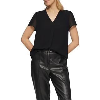 s.Oliver Layering-Bluse aus Chiffon