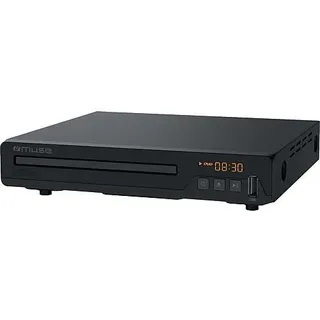 DVD-Player M55DV DivX/MP3/JPEG 1080p Upscaling HDMI USB kompakt 200x38x181mm - Schwarz
