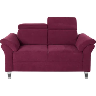 sit&more 2-Sitzer Couch Federkern Lila