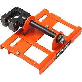 Vevor Vertikale Holzschneideführung aus Gusseisen Sägewerk 5,1-15,2cm Max. Schnittbreite Kettensägenmühle Kettensägewerk 208x145x67mm Geeignet für eine Vielzahl von Holzschneideanforderungen