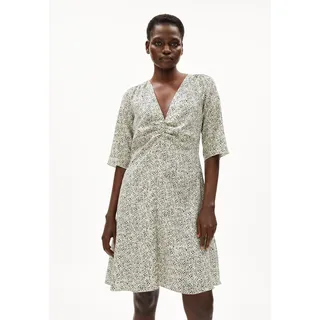 LILAAT WATERDROP | Webkleid aus TENCELTM Lyocell - grün (L)