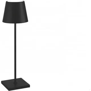 Zafferano Tischleuchte POLDINA PRO BLACK schwarz | Ø11x38cm - Schwarz
