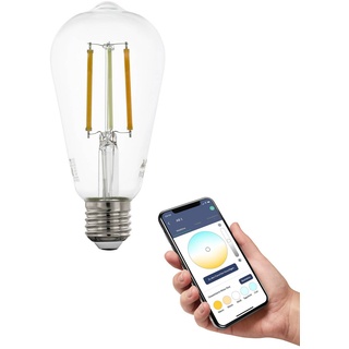 EGLO Connect LED Leuchtmittel-Z ST64 Edisonform E27 6 W Smart connect Z