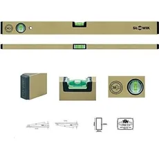 Słowik, Wasserwaage, POZIOMNICA ZŁOTA P01 400mm (40 cm)