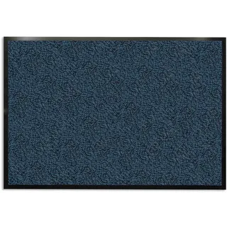 Schmutzfangmatte , Blau , Textil , Uni , rechteckig , 90x300 cm , Made in Eu , rutschfest , Teppiche und Böden, Schmutzfangmatten, Schmutzfangmatten