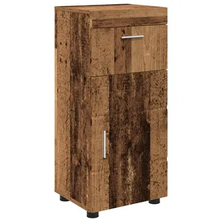 Badezimmerschrank-Set TULUM Altholz 37 x 31,5 x 82 cm - Braun