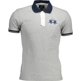 LA MARTINA POLO KURZARM HERREN GRAU : Farbe - Grau, Größe - 2XL Größe: 2XL Farbe: Grau - Grau