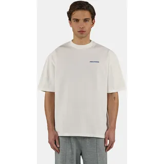 PEGADOR T-Shirt "Bovec Oversized Tee" Baumwolle, oversize, washed warm weiß