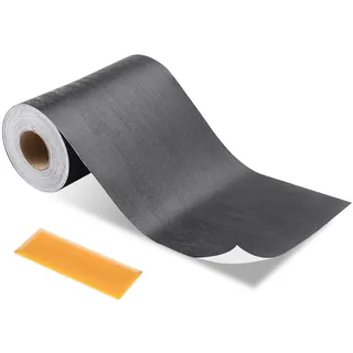 ztowoto BordüRe Selbstklebend, Selbstklebende BordüRe FüR WandräNder, TüRrahmen, Fensterrahmendekoration,TapetenbordüRe Selbstklebend FüR Badezimmer, KüChe, Wohnzimmerwand (Schwarz,1000 * 10 Cm)