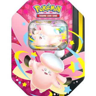 Pokémon Mega Pixi ex Tin Box mit 4 Boostern & Promokarte
