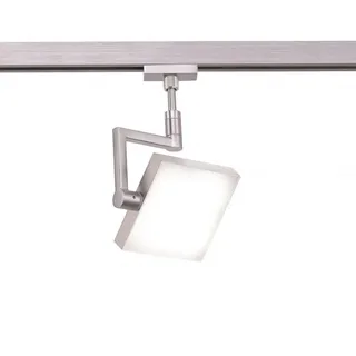 Fischer & Honsel Schienensystem-Strahler , Weiß, Nickelfarben , Metall, Kunststoff , 11 cm , 3-fach schaltbar, schwenkbar , Lampen & Leuchten, Innenbeleuchtung, Schienensysteme