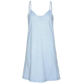 VIVANCE DREAMS Damen Negligé blau-weiß Gr.32/34