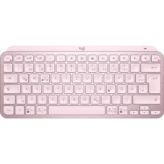 Logitech MX Keys Mini Rosa QWERTY