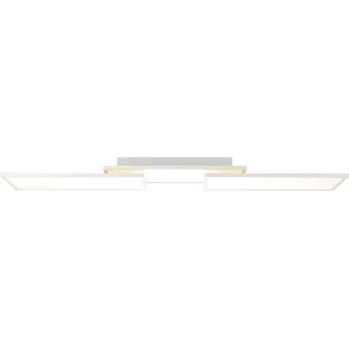 Brilliant LED Deckenleuchte Bility weiß 36W 3960lm warmweiß 3000K easyDim Schalter dimmbar - Weiß