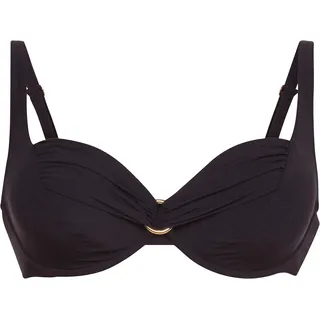 Rosa Faia Bikini-Top Hermine Schwarz 44 Cup C