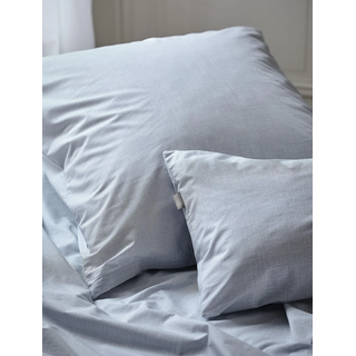 Bettwäsche IRISETTE "Lotus 8521", sky, B/L: 140cm x 200cm, 1 Stk., 1 Stk., Linon, B/L: 90cm x 70cm, 2 Stk., Linon, Obermaterial: 100% Lyocell, Bettwäsche, Bettwäsche