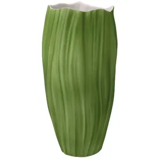 Kaiser Porzellan Tischvase »Spirulina« Vase aus Biskuit-Porzellan, im zeitlosen Design, Höhe ca. 20 cm, grün