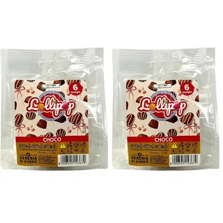 6 Teelichter Chupa Chups duftend - Choco Vanille - Dauer 3 Stunden (Packung mit 2)