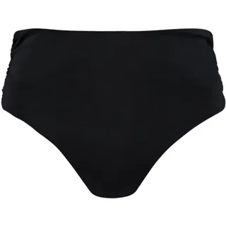 Barts Damen Solid High Waist Briefs Bikini, Schwarz, 40