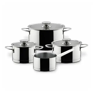 Berndes Millesima Topf-Set 4-tlg. Kochtopf + Stieltopf