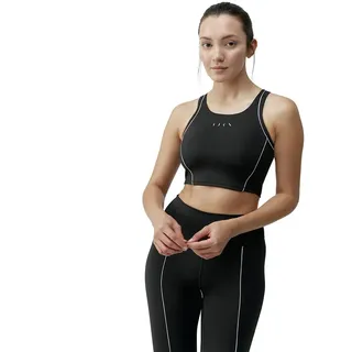 Born Living Yoga Indra Sport-top Mit Mittlerer Bis Hoher Unterstützung - Black / Off White - L