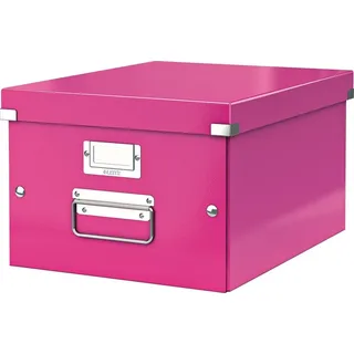 Aufbewahrungsbox Click & Store 28,1 x 20,0 x 37,0 cm 1-tlg. pink