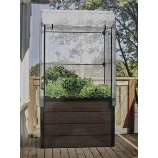 Keter Maple Greenhouse Hochbeet mit Gewächshaus 185cm – Urban Gardening