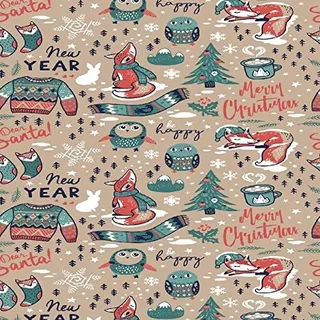 Homemania Bedruckter Teppich Happy New Year, für Kinder, Heimdekoration, rutschfest, für Wohnzimmer, Schlafzimmer, Mehrfarbig, aus Polyester, Baumwolle, 80 x 200 cm