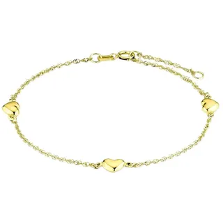 Amor Armkette »Herzen«, goldfarben