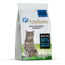 Applaws Complete Natural Dry Cat Food 350g Adult Ocean Fish with Salmon (Packung mit 2)