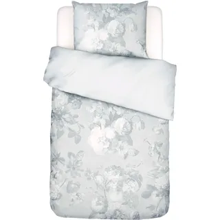 Essenza Wendebettwäsche »Floor, 100% Baumwollsatin« 2 Stk., tlg., blau