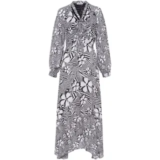 Kleid V-Ausschnitt Uta Raasch multicolor