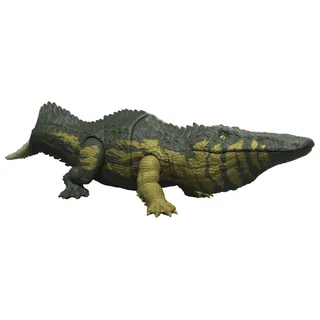 Mattel Jurassic World Wild Roar Stomatosuchus Dinosaurier-Actionfigur, mehrfarbig