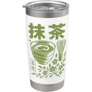Matcha Teezeremonie Japanischer Grüntee Doppelwandiger Edelstahl-Thermobecher