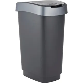 Rotho Twist 25 l schwarz/silber