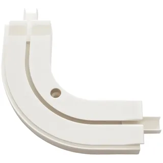 GARDINIA Rundbogen GE1, für Vorhangschiene ge 1-läufig, Weiß