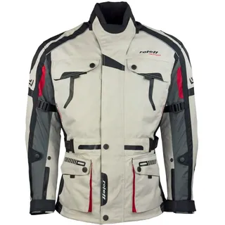ROLEFF RACEWEAR CHICAGO Motorradjacke Sand/Schwarz/Grau S