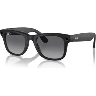 Ray-Ban Ray-Ban RW4008 Meta Wayfarer matte black/graphite - Schwarz