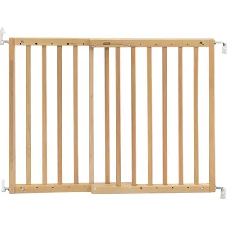 ABUS Treppenschutzgitter/Türschutzgitter JC9220 NIC 63-103,5 cm Buchenholz