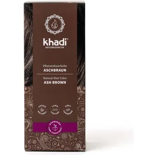 Khadi Pflanzenhaarfarbe Aschbraun 100 g