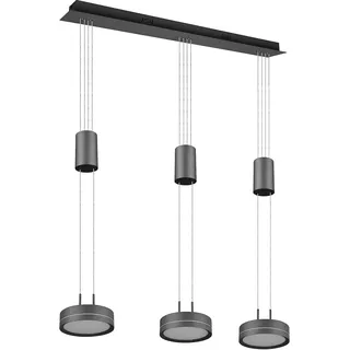 Trio FRANKLIN 1-flg. 85 cm rund grau