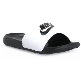 NIKE Victori One Slide Badelatschen schwarz 41 - Schwarz, Weiß
