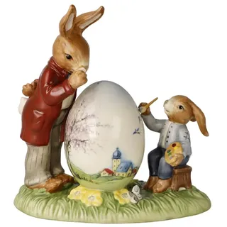 GOEBEL Osterhase bunt Steingut 8 cm